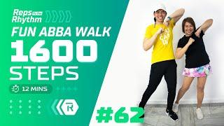 ABBA Fun & Easy Workout with Mom • 1600 STEPS • Walking Workout #62 • Keoni Tamayo