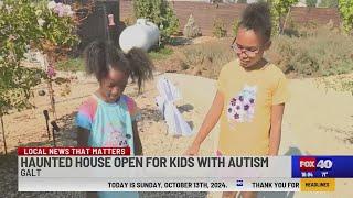 Haunted house open for kids with autism