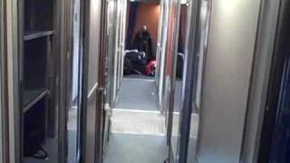 Amtrak Train Empire Builder Roomette/Sleeper room Tour and Review