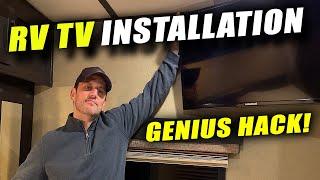 How to EASILY Install a TV in Your RV Using One Simple Trick!