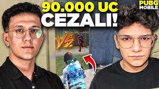 SASUKE İLE 90.000 UC CEZALI VS ATTIK! - PUBG MOBİLE