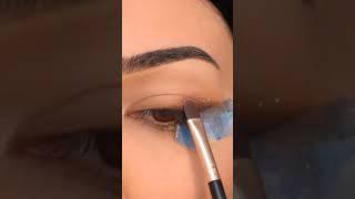 smudge brown eyeliner #eyeliner #browneyeliner