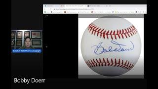 Bobby Doerr Autograph Analysis - Most Common Baseball Hall of Fame Autograph of all time?