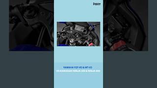 Yamaha YZF-R3 vs Kawasaki Ninja 300 & Ninja 400 (Viewer Question)