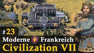 #23: Das Zeitalter der Institute  Let's Play Civilization VII  Karl d. Große / Frankreich /Moderne