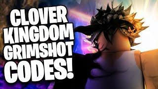 ROBLOX CLOVER KINGDOM GRIMSHOT CODES FOR FEBRUARY 2023  FREE REWARDS