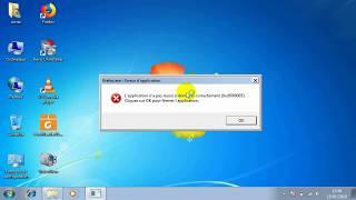 l'application n'a pas réussi à démarrer correctement (0xc0000005)