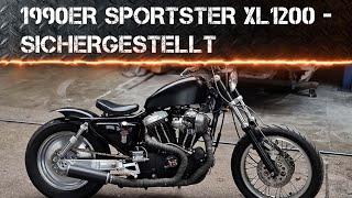 HNDRX Werkstatt: 1990er Harley Davidson Sportster - Bestandsaufnahme nach der Sicherstellung!!!