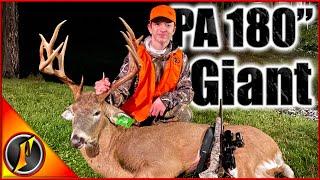 Self-Filmed 180" Pennsylvania Monster Nontypical Buck!