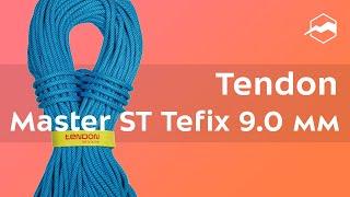 Верёвка Tendon Master ST Tefix 9.0 мм. Обзор