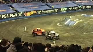 Monster Jam ATV race epic crash happened 