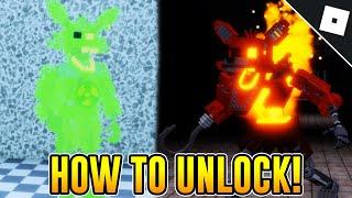 How to get the "RADIOACTIVE" AND "GRIM REAPER" BADGES in FAZBEAR'S REVAMP P1 | Roblox