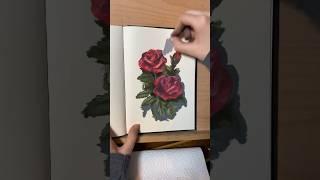 Oil pastel Drawing - flowers ️ #easydrawing #oilpastel #painting #pastel #art #creativeart
