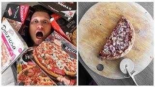 *PIZZA O SMAKU KARTONU Z IKEA*! Wielki test mrożonej pizzy-Kulinarna dogrywka