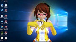 【MMD 3D Desktop】Finger Tutting Hand Dance