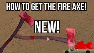 NEW! How to get the fire axe! [Lumber tycoon 2]