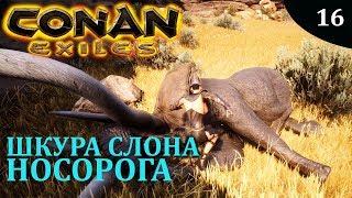 CONAN EXILES шкура носорога слона детеныши