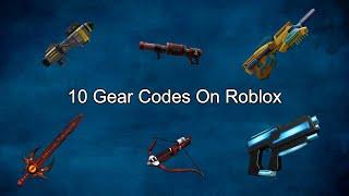 10 Gear Codes on Roblox