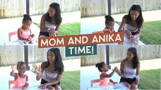 Mom and Anika Time: Learning + Arts and Crafts | Michelle Madrigal