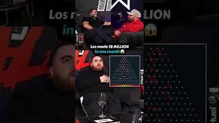 LosPollosTV Made $8 MILLION in One Month  #lospollostv #bradleymartyn #money