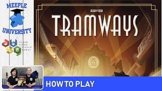 Tramways Board Game – How to Play & Setup (Full RULES! We have timestamp if you want to skip setup)