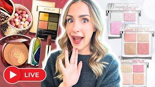 PASS or YASS?!  NEW MAKEUP RELEASES... GUERLAIN MAJESTIC FEATHERS, NEW DIOR HIGHLIGHTERS!
