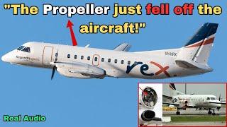 Pilot LOSES PROPELLER MID-AIR! [REAL ATC] #atc #aviation