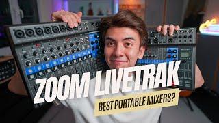 Best Portable Mixers? Zoom LiveTrak L-8 / L-12 Review