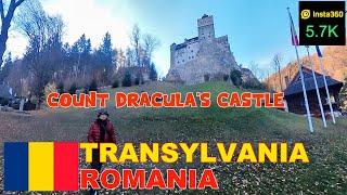 COUNT DRACULA Castle #transylvania #dracula #insta360 #viralvideo