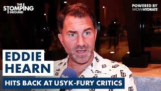 "EVERYONE THINKS HE'S AN A**HOLE!" - Eddie Hearn BLASTS Usyk-Fury II Undercard Critics