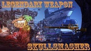 Borderlands 2 легендарные пушки #16 Skullsmasher(Череполом)