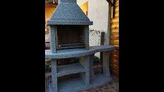 Камін барбекю "Каїр" з одним столом