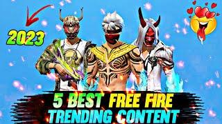 Top 5 Best Free Fire Trending Content