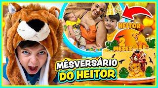 Mesversário do Heitor | Abrindo presentes e Karaokê - Crescendo com JP