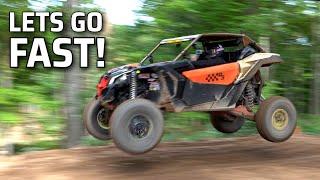 X3 vs RZR LAP BATTLE for a track record at a new SXS track!