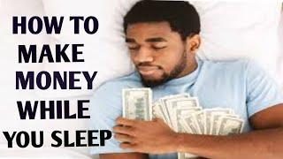 This is how you can make money while sleeping  @Dorah_Brande