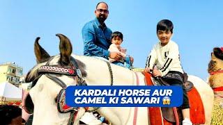 Ki horse  aur camel  ki riding 