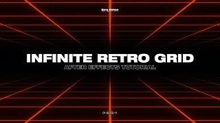 Retro Sci-Fi 3D Grid | After Effects Tutorial