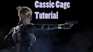 HOW TO PLAY CASSIE CAGE: BEGINNER'S TUTORIAL      WITH MOVE SET, VARIATIONS, AND COMBOS