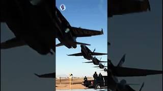 Groups of Blue Angels super hornet fighter  #shorts