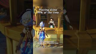 Playing with NPCs or enemies is quite fun  #genshinimpact #foryou #hoyocreators #fyp