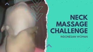 Neck Massage Challenge  | Neck Massage Woman #neckchallenge #strangle #neckfetish