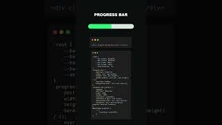 Progress Bar | CSS