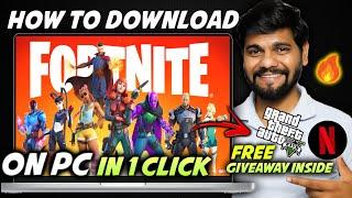 Free Game  How To Download Fortnite On PC - Laptop in 2024 - Full guide + Surprise INSIDE 