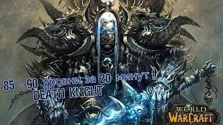 Прокачка с 85 до 90 уровня за 20 минут! World of Warcraft