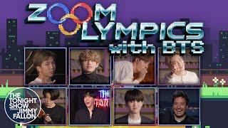 Zoom Olympics with BTS | The Tonight Show Starring Jimmy Fallon