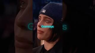 Billie Eilish Tears Up at the Grammys  #billieeilish #grammys #lovely
