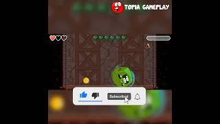 Red Ball 4 : Gold Ball vs Trainer Pig but it's bug can't go up stairs. #shorts