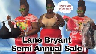 Bra Size 42G l Lane Bryant Semi Annual Sale 2024 l Panties 10 for $25 #lanebryant #bras