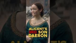 Daeron Targaryen: Alicent’s Third Son  #HouseOfTheDragon #HOTD